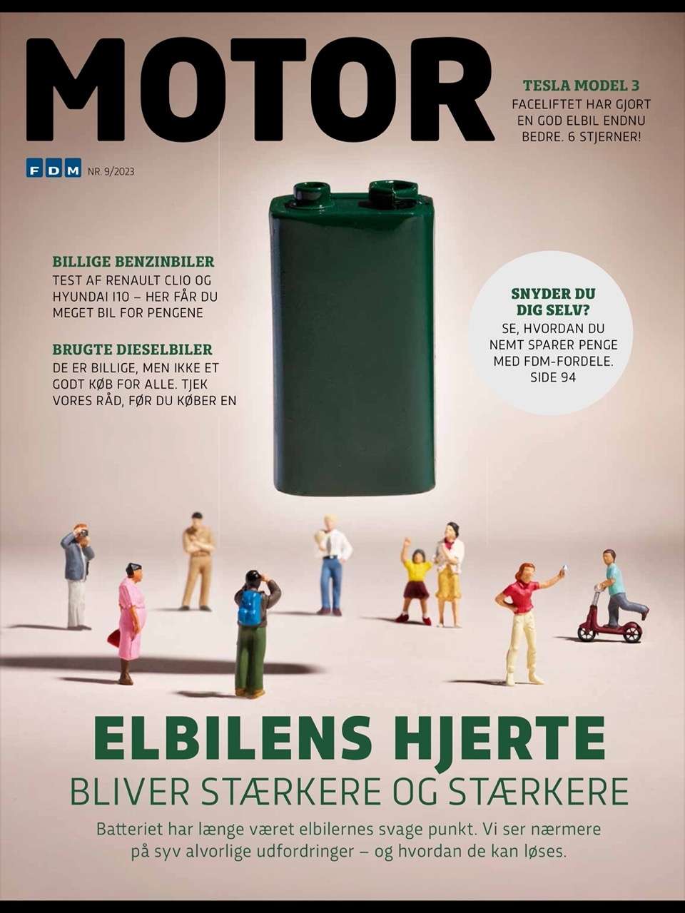 Magasinet Motor fra FDM med artikel og fotos af Kenn Römer-Bruhn