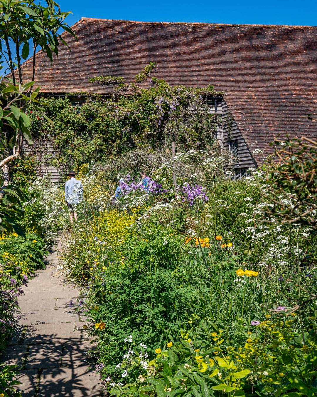 Great Dixter House & Gardens De vilde beplantninger i Great Dixter House & Gardens