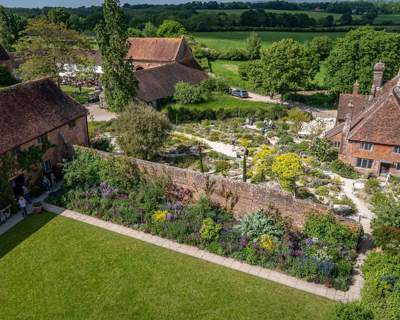 Stenhaven i Sissinghurst Castle Garden