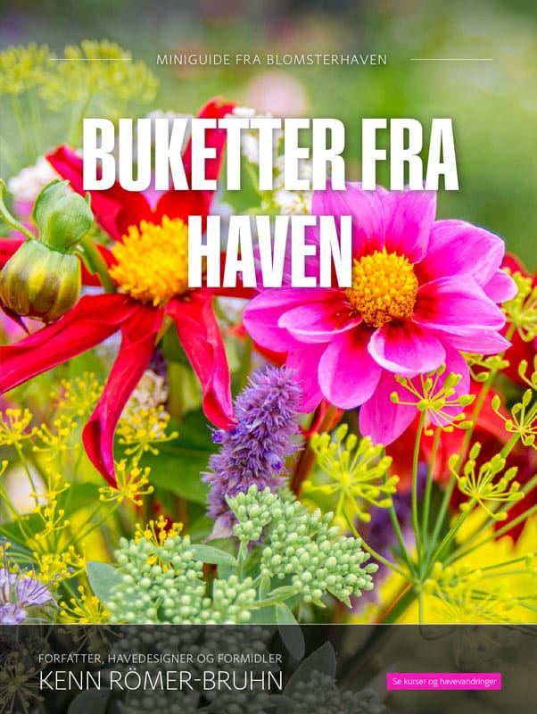Forsiden af miniguiden Buketter fra haven Forsiden af miniguiden Buketter fra haven